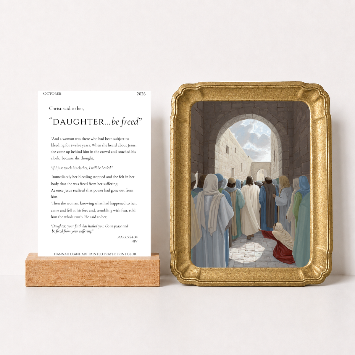 Gifted Painted Prayer Print Club Membership
