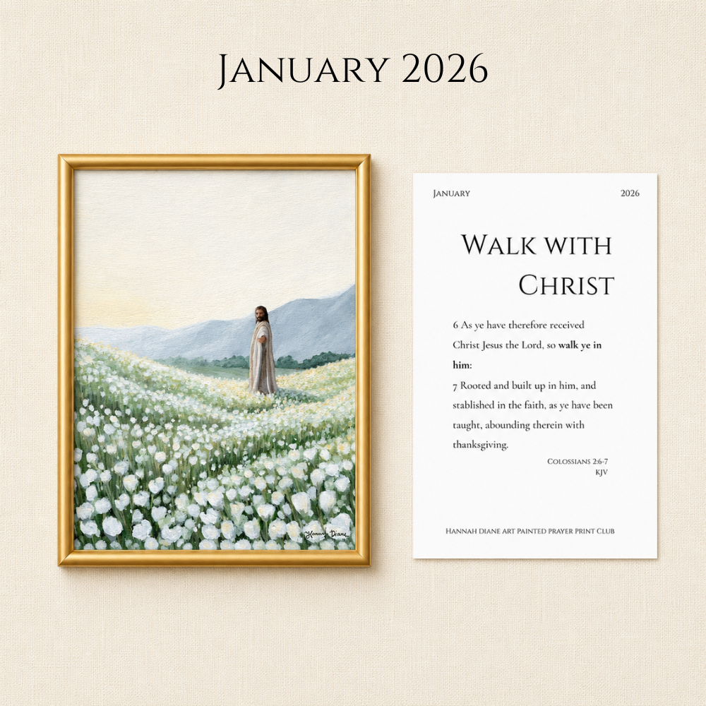 The Painted Prayer Print Club Membership