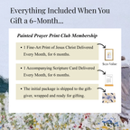 6 Month Painted Prayer Print Club Membership