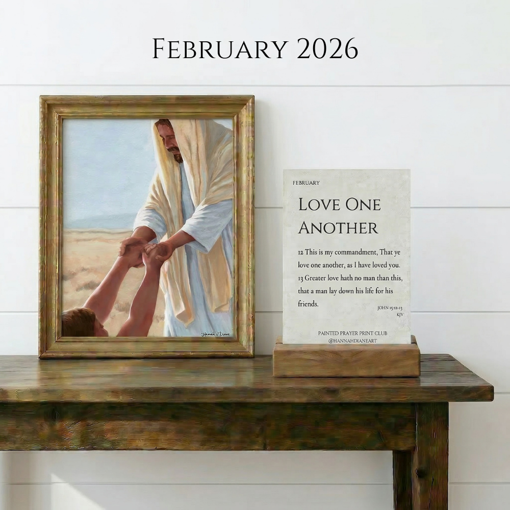 The Painted Prayer Print Club Membership