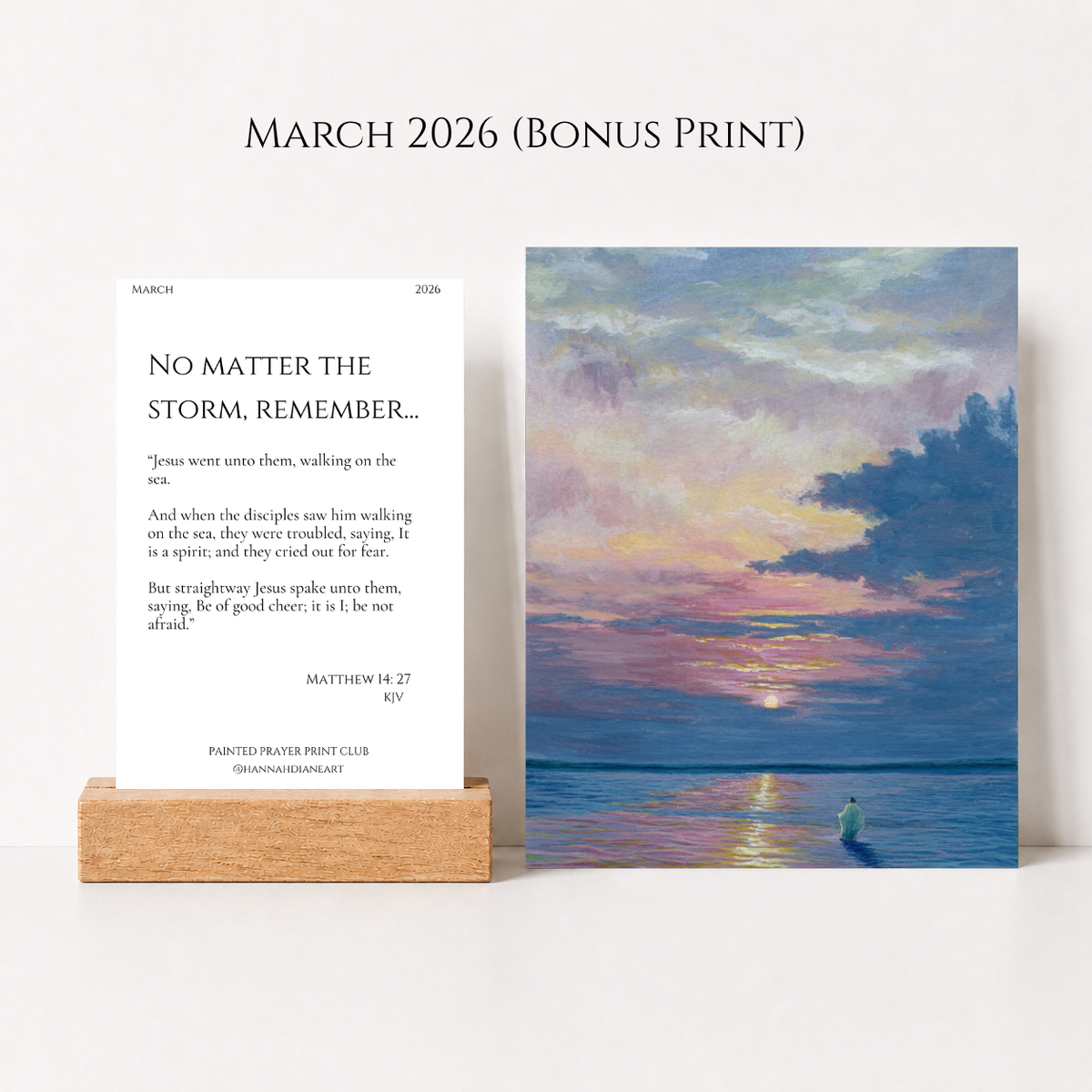 The Painted Prayer Print Club Membership