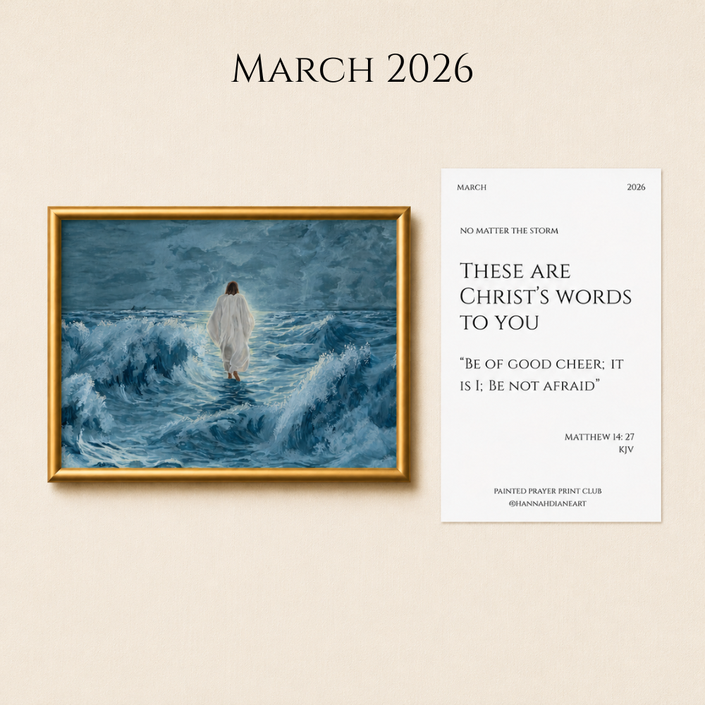 The Painted Prayer Print Club Membership