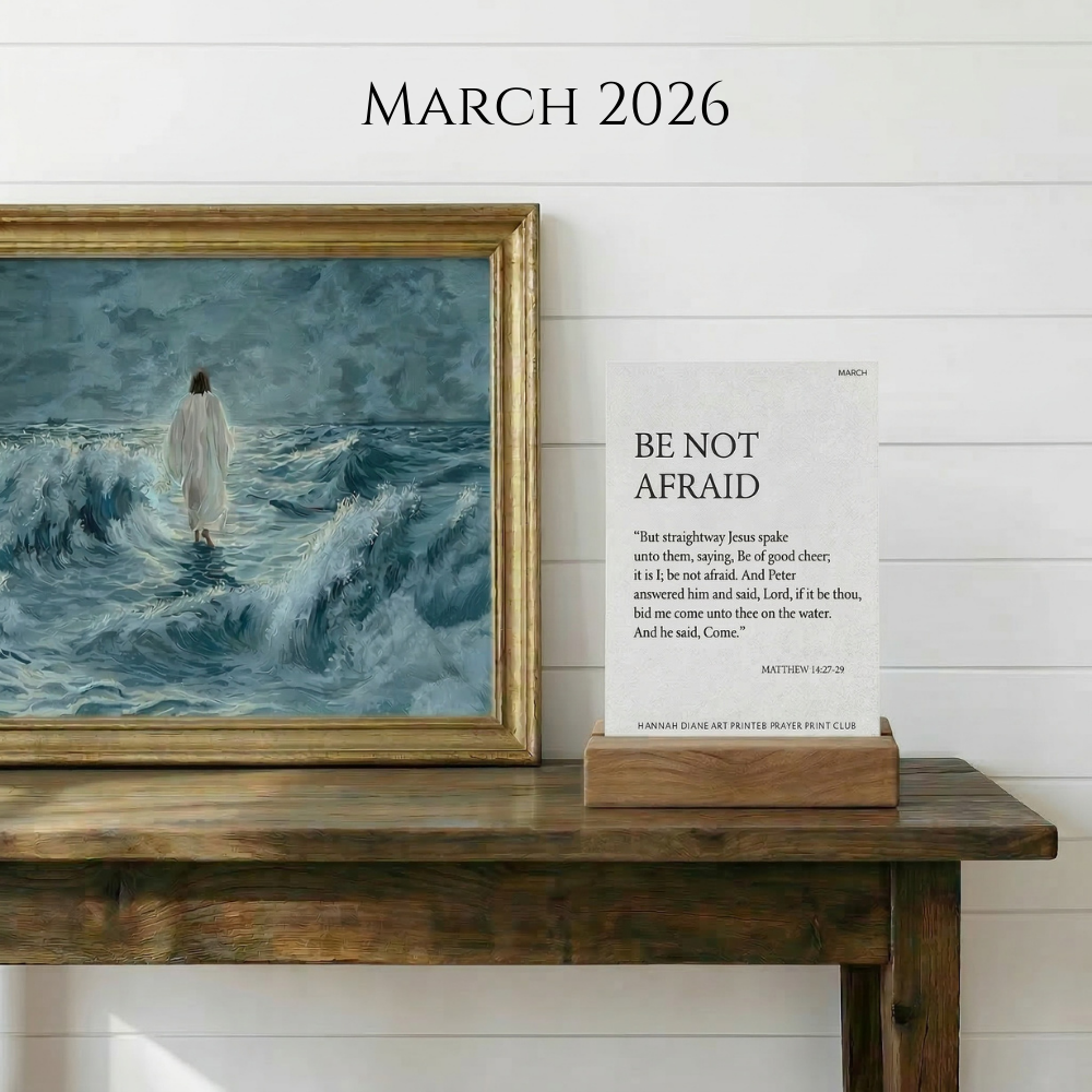 The Painted Prayer Print Club Membership