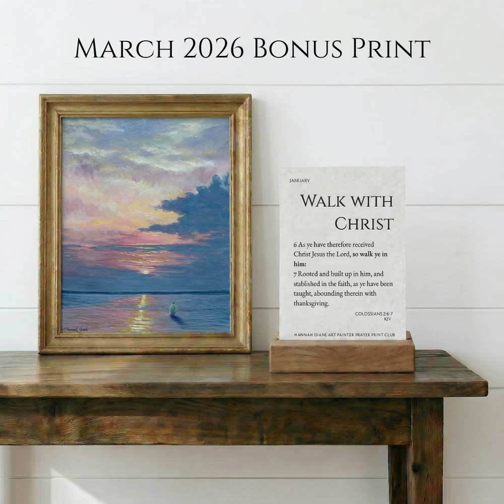 The Painted Prayer Print Club Membership