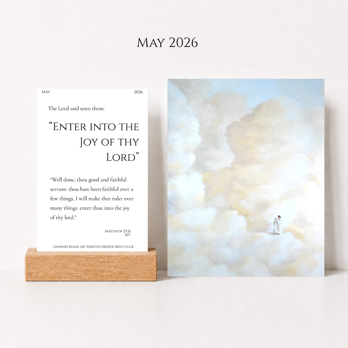 The Painted Prayer Print Club Membership