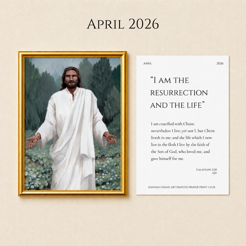 The Painted Prayer Print Club Membership