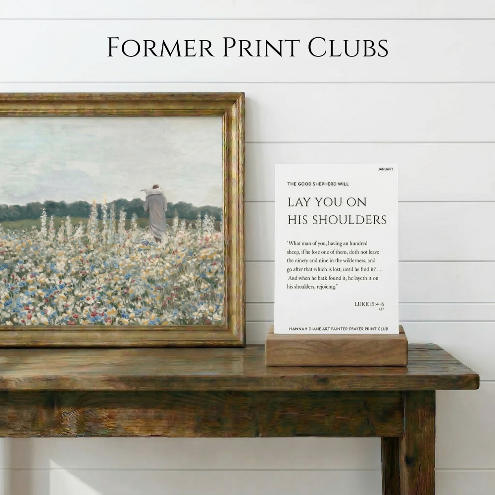 The Painted Prayer Print Club Membership