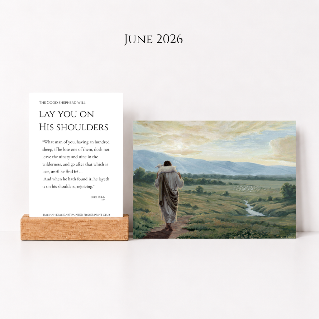The Painted Prayer Print Club Membership