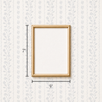 5" x 7" Gold Frame