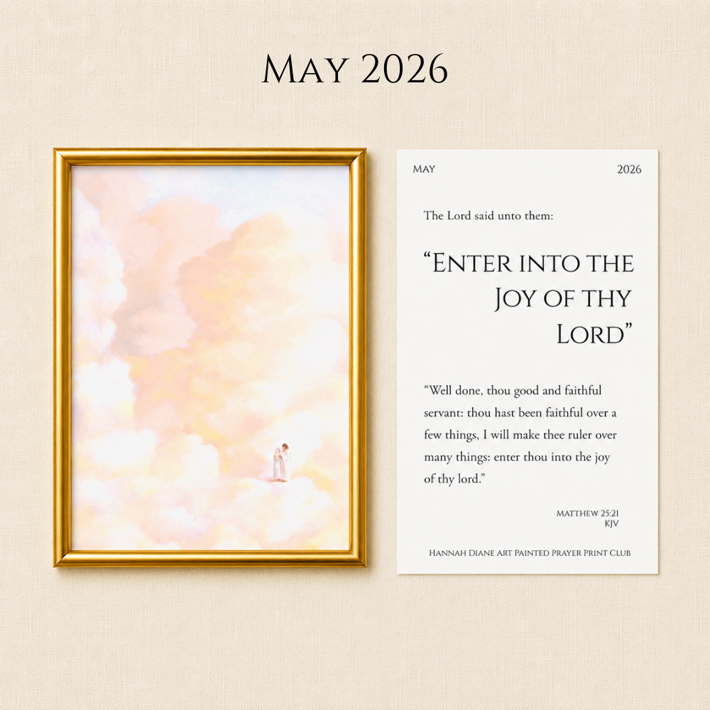 The Painted Prayer Print Club Membership