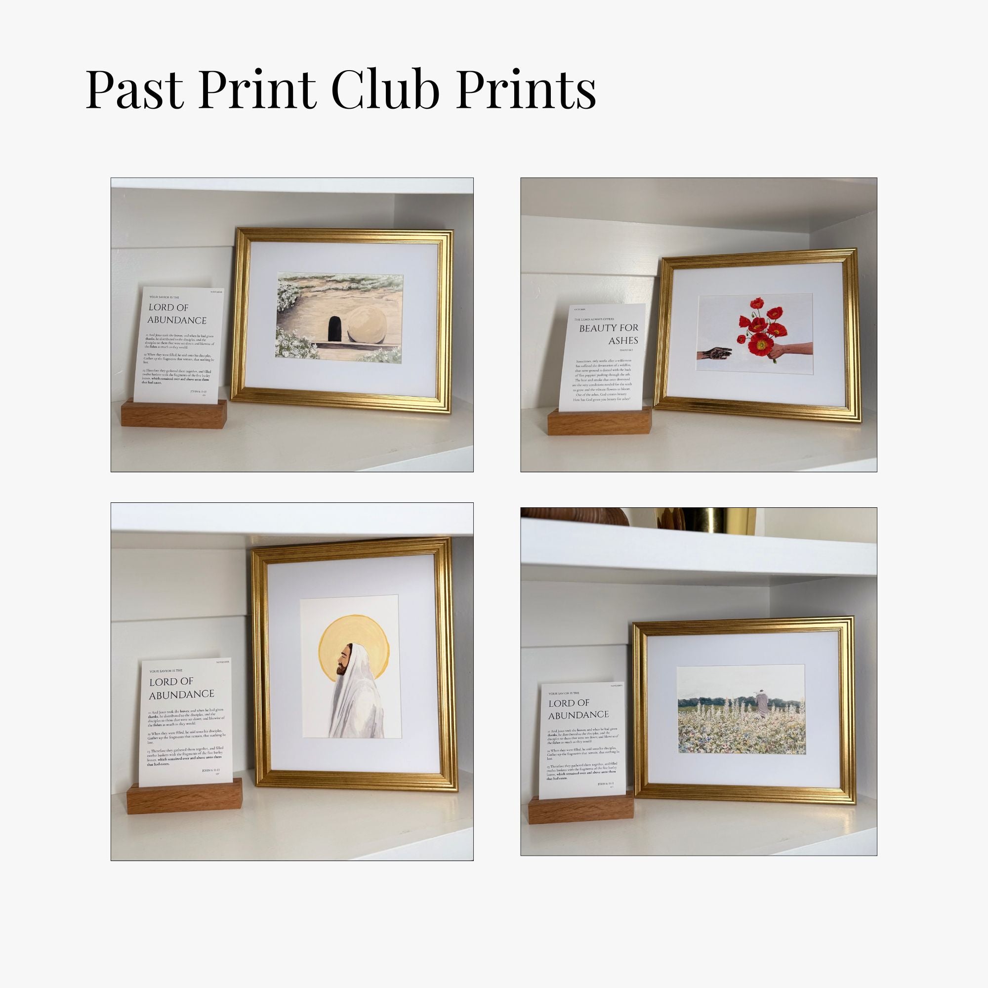 6 Month Painted Prayer Print Club Membership