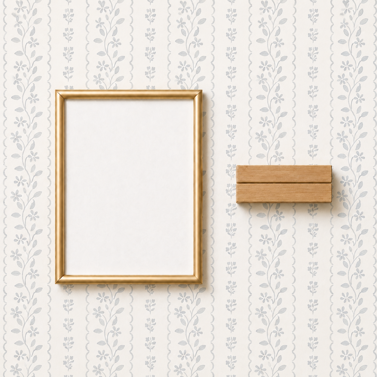 Gold Frame + Scripture Display Block Bundle
