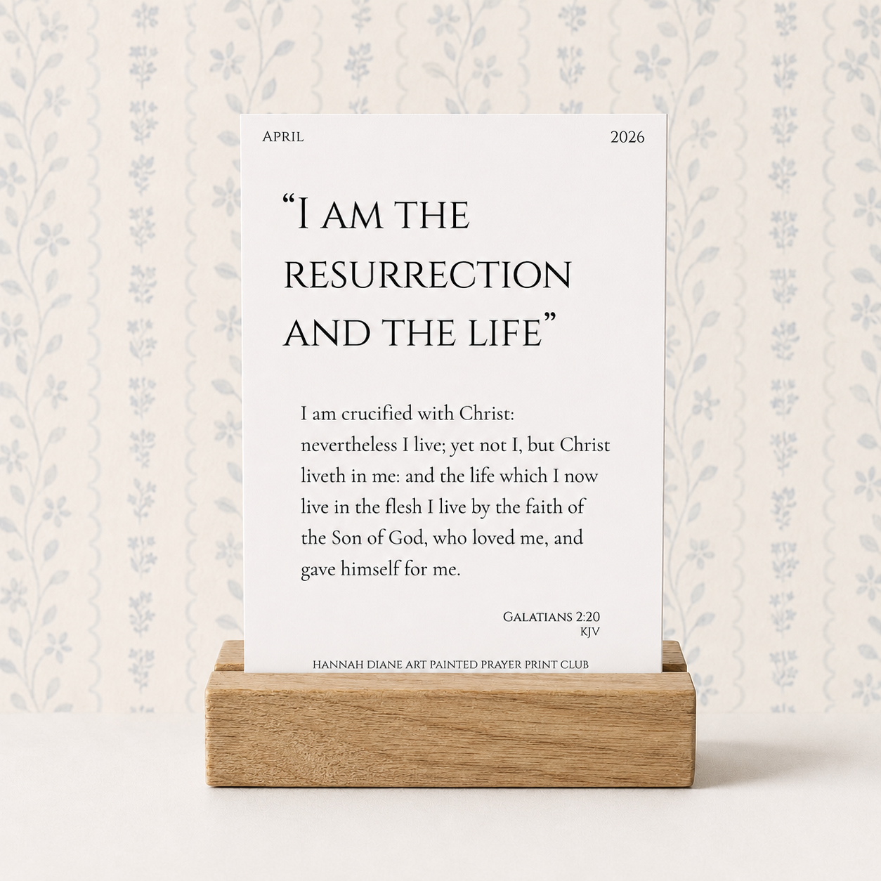Gold Frame + Scripture Display Block Bundle