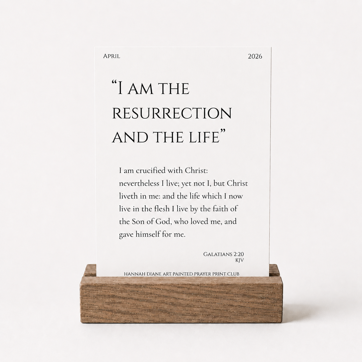 The Painted Prayer Print Club Membership