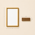 Gold Frame + Scripture Display Block Bundle