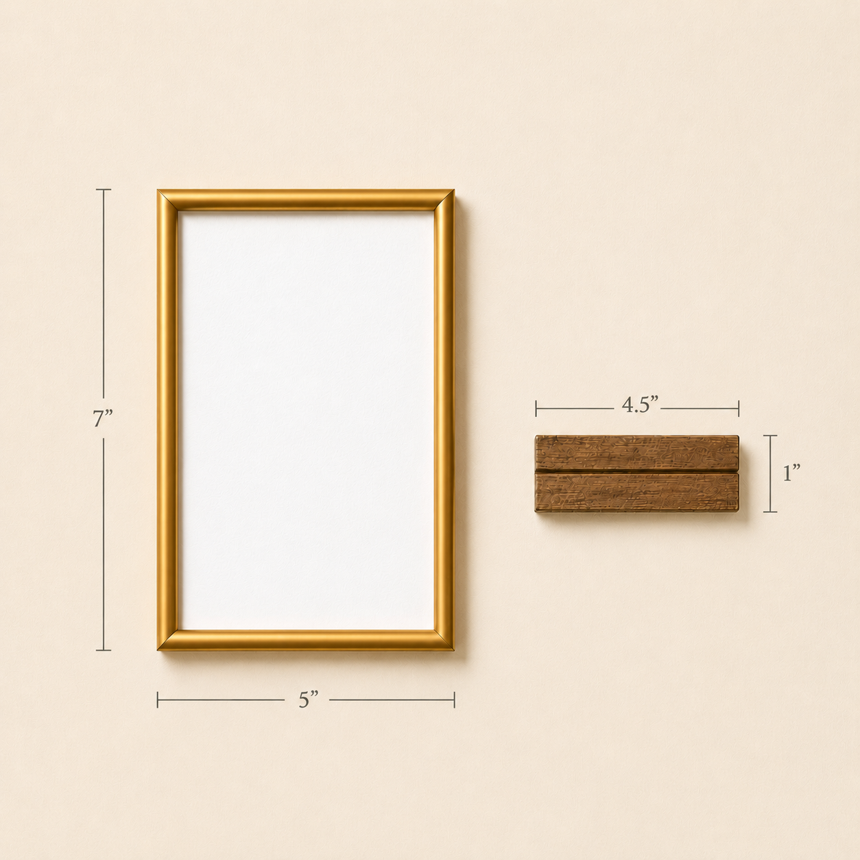 Gold Frame + Scripture Display Block Bundle
