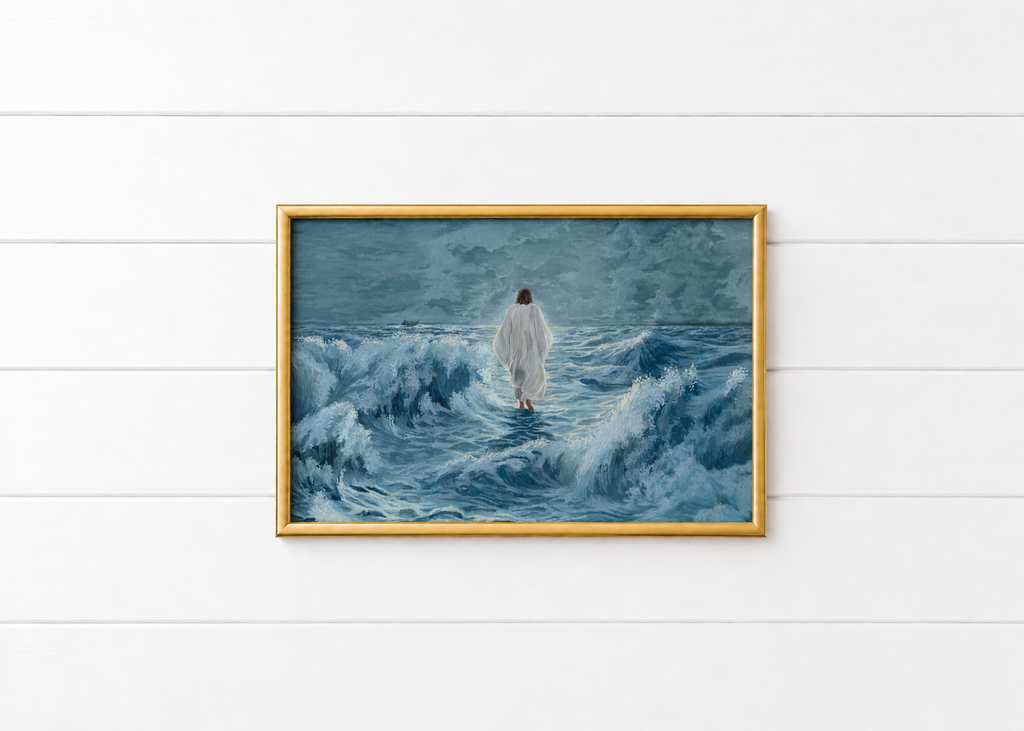 Gold Frame + Scripture Display Block Bundle