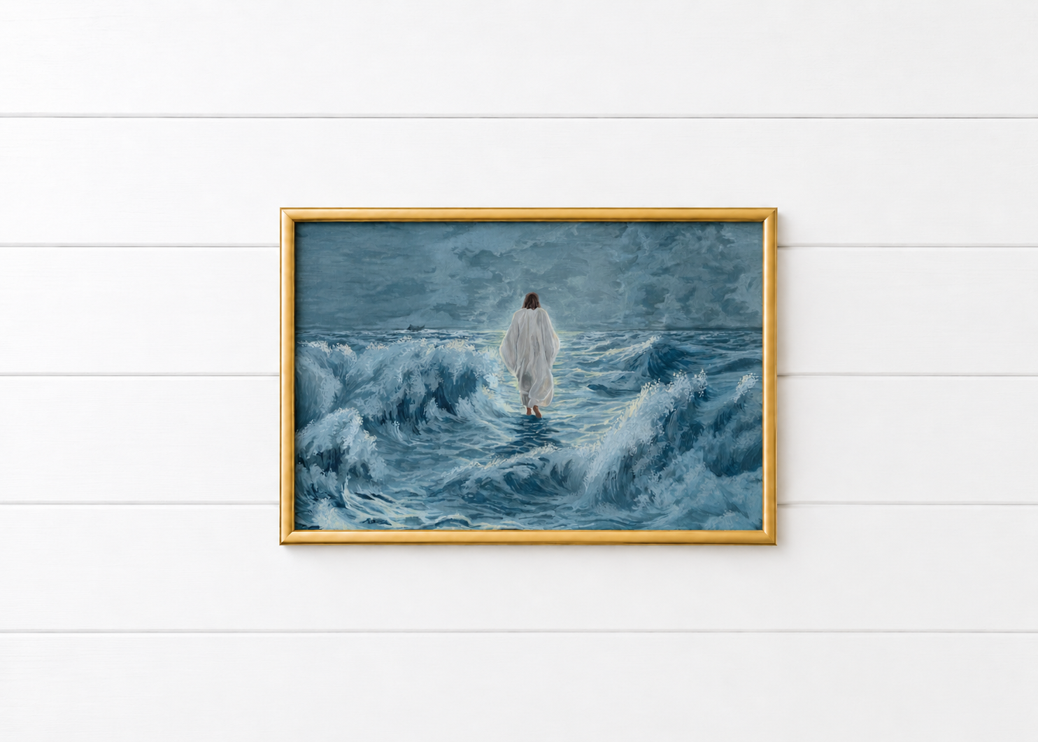 Gold Frame + Scripture Display Block Bundle