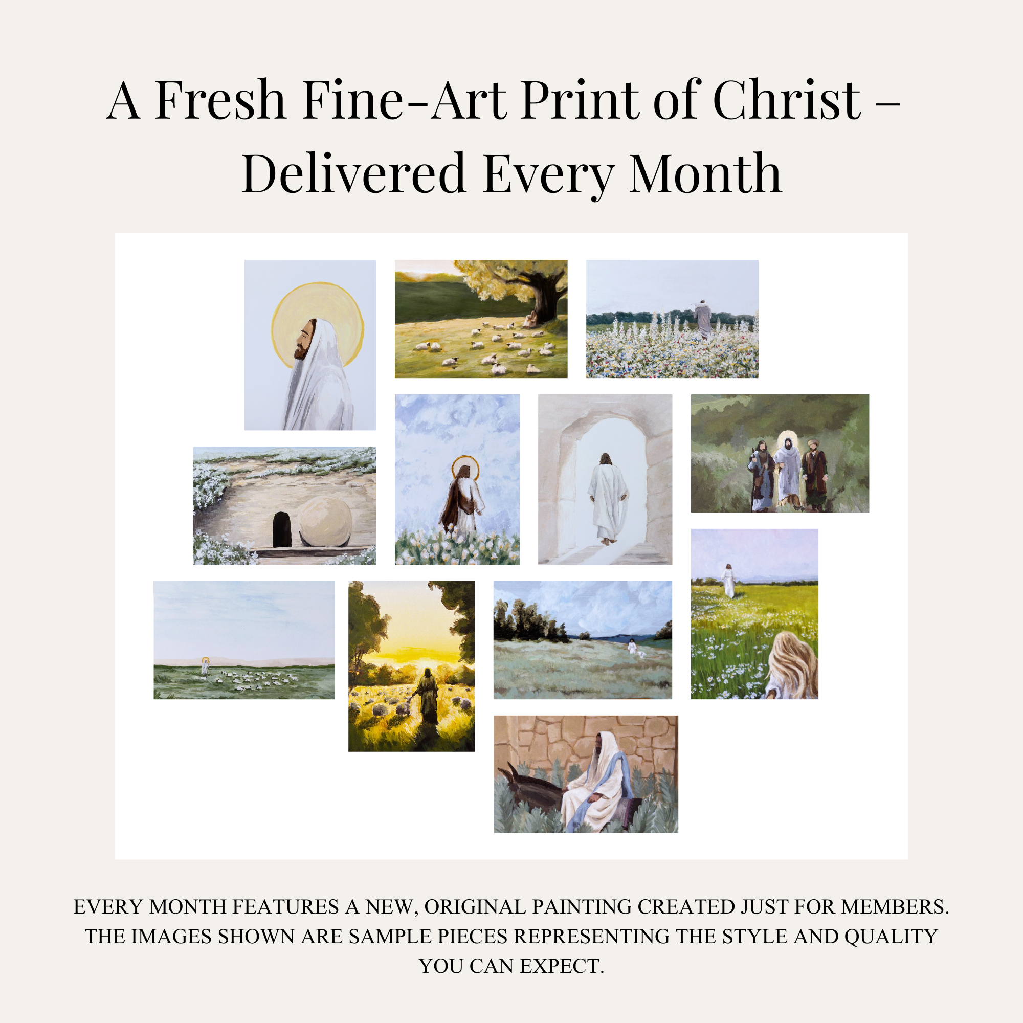 The Painted Prayer Print Club Membership