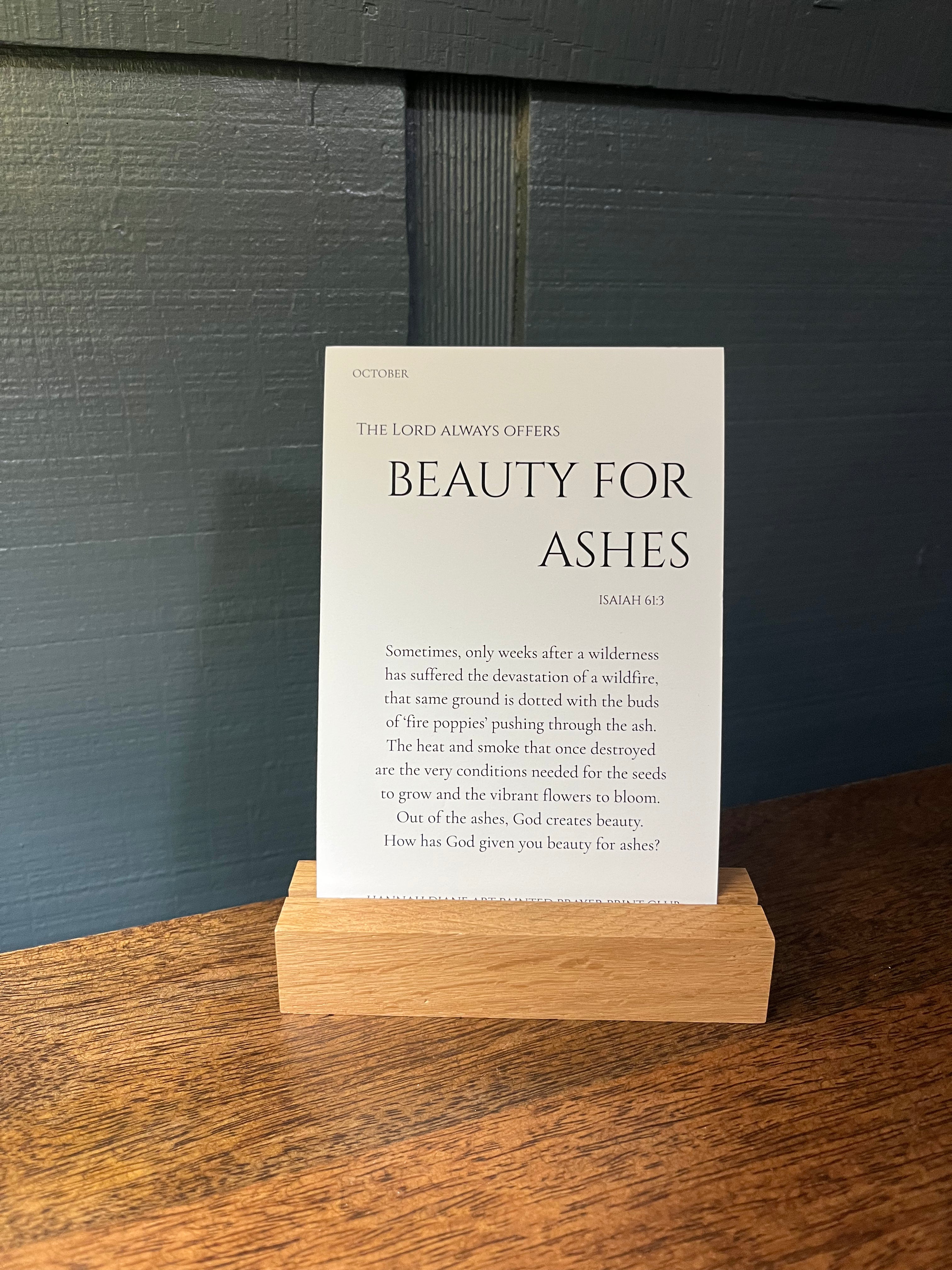 Add a Wooden Scripture Display Block