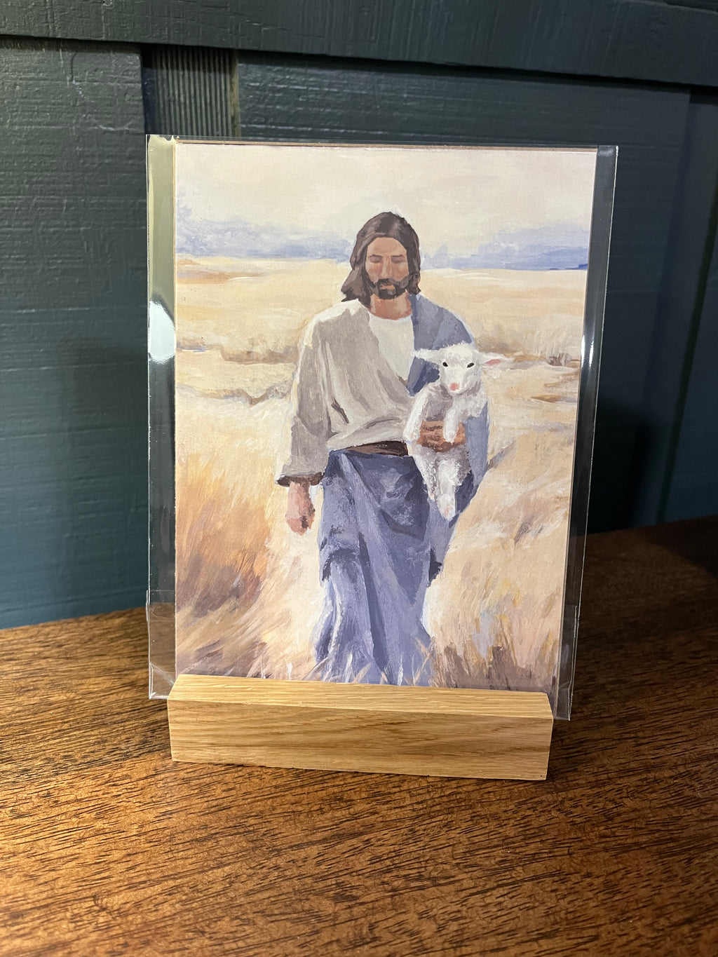 Add a Wooden Print Display Block