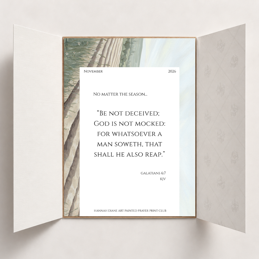 The Painted Prayer Print Club Membership